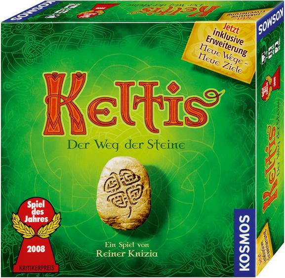 Produktbild Kosmos Keltis Der Weg der Steine Basisspiel mit Erweiterung (Deutsch)