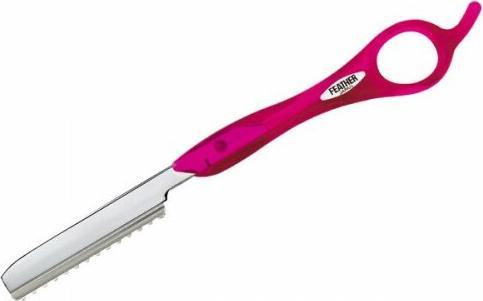 Haaro Feather Styling Razor pink