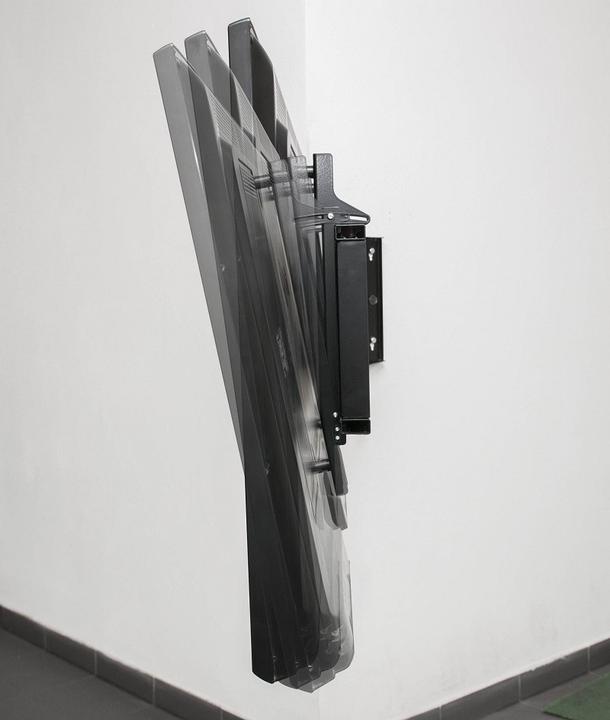 Actual product image DSS Wall mount electric, -75", max 40 kg, black (Wall, 75", 40 kg)
