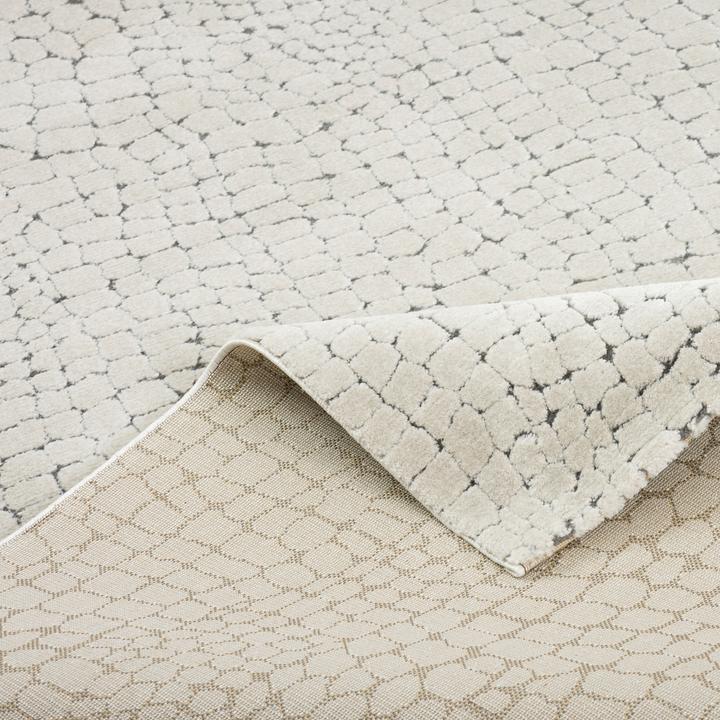 Actual product image Pergamon Venezia luxury designer carpet stone look (160 x 230 cm)