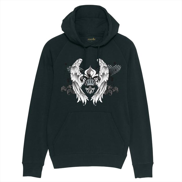 Produktbild Pompöös Hoodie Herren "Wings" - limited Edition Hoodie Herren - Grösse XL (XL)