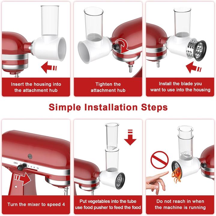Immagine prodotto Cofun Gemüseschneider für Kitchenaid