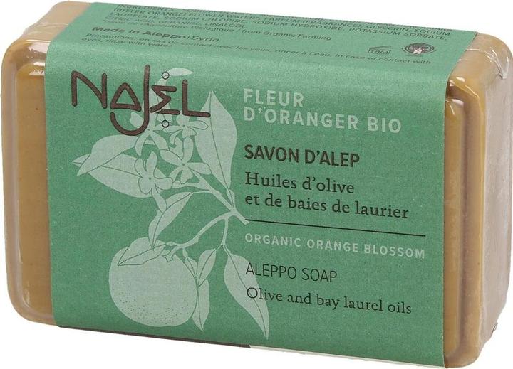 Image du produit Najel Savon d'Alep à la fleur d'oranger BIO (Savon dur)