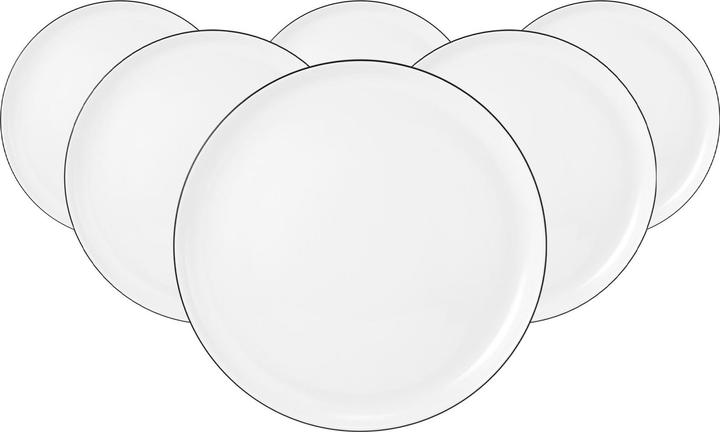 Immagine prodotto Seltmann Piatto Lido Black Line (6 x, 26 cm)