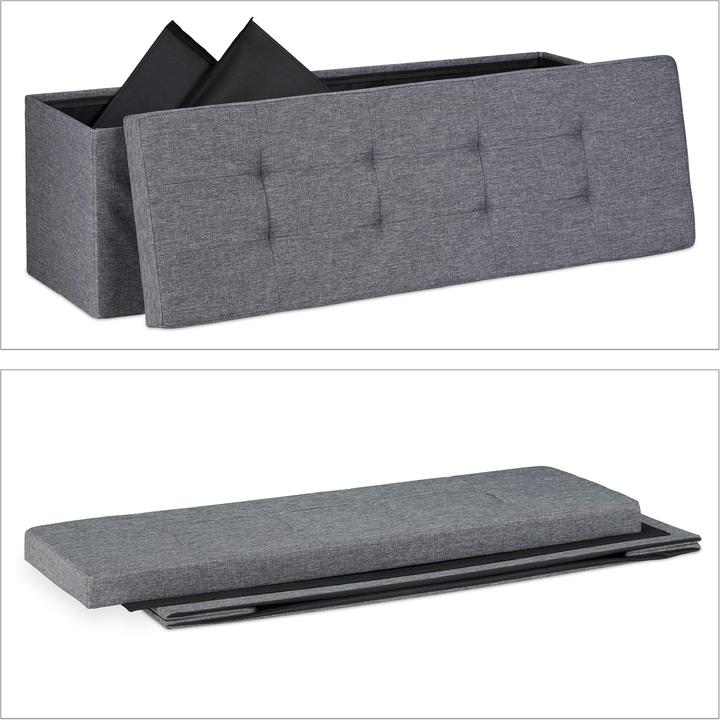 Immagine prodotto Relaxdays Panca contenitore (114 cm)
