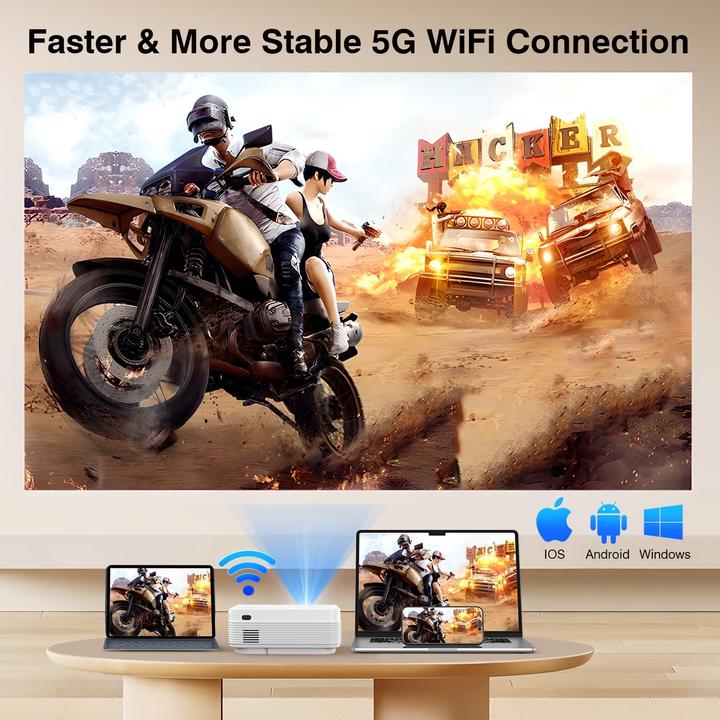 Actual product image Yezmek Beamer 4K (4K, 300 lm)