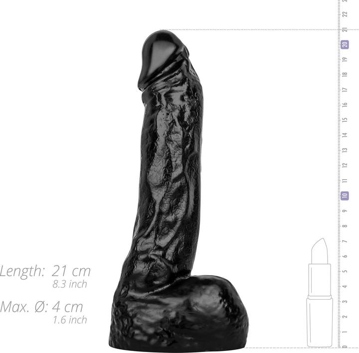 Actual product image All Black Realistic dildo
