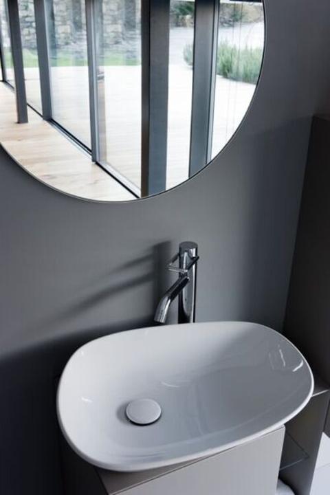 Immagine prodotto Laufen Lavabo running Palomba, senza foro per rubinetto, senza sfioratore, 900x420 (900 mm, 420 mm)