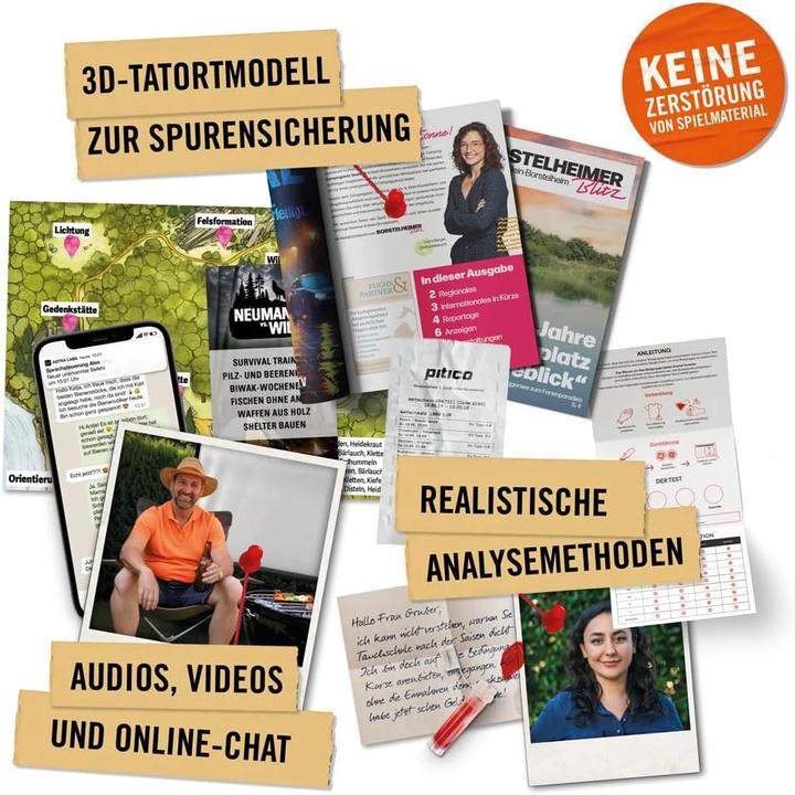 Produktbild Hidden Games Campingkiller - Krimispiel (Deutsch)