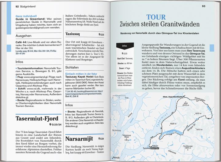 Produktbild Reise-Taschenbuch Reiseführer Grönland (Deutsch, Sabine Barth, 2024)