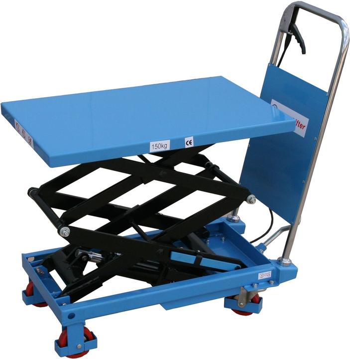 Image du produit Hanselifter Tables élévatrices manuelles à double ciseaux SPS (150 kg)