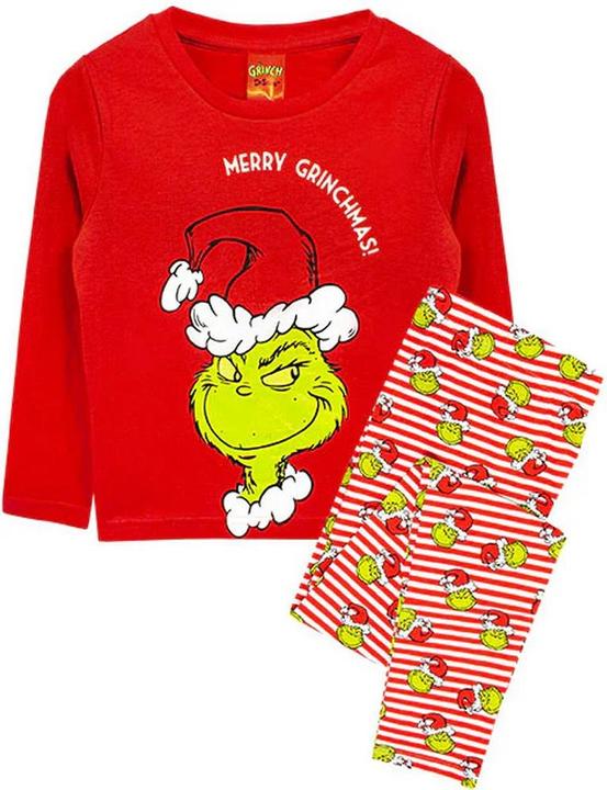 Image du produit Universal Textiles Pyjama long Merry Grinchmas pour fille (128)
