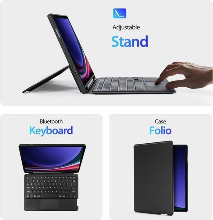 Immagine prodotto Dux Ducis Custodia per tastiera serie DK (US, Galaxy Tab S9)