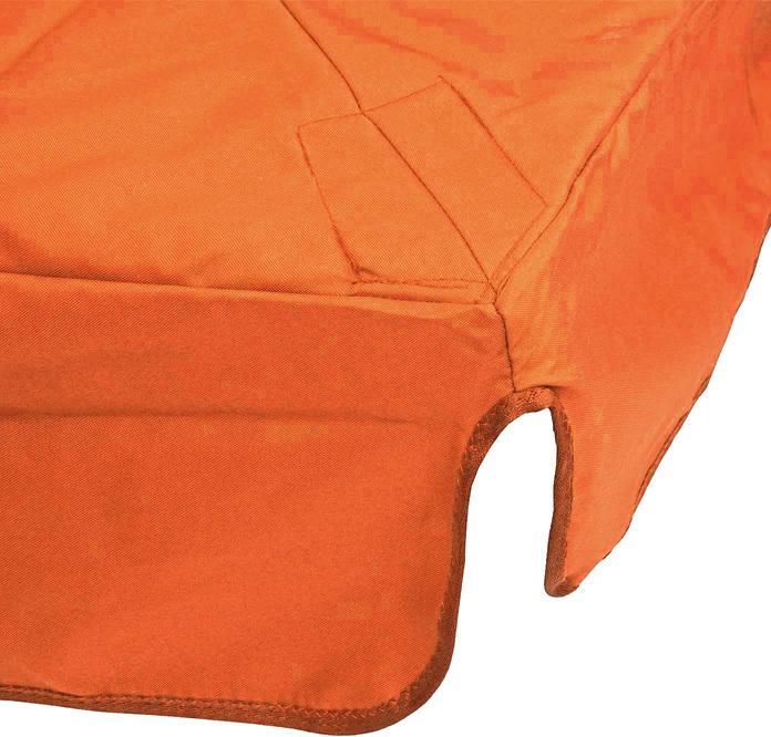 Actual product image Swisshandel24 Cover for Luxury Traffic Light Umbrella with Flap, Parasol Cover Replacement Cover, 3x3m (Ø4,24m) (2.95 m)