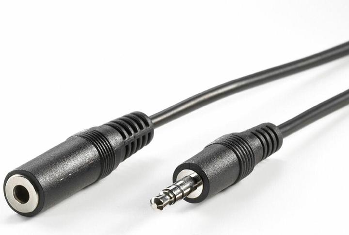 Value Stereo-Klinke Verlängerungskabel (5 m, 3.5mm Klinke (AUX))