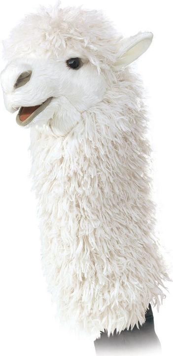 Actual product image Folkmanis Lama for the puppet stage