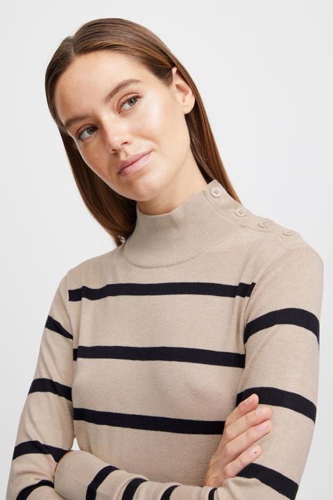 Actual product image B.young BYMMPIMBA1 BUTTON JUMPER - 20813511 (S)