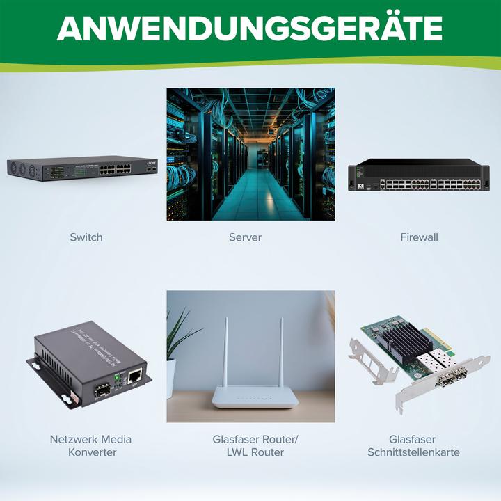 Produktbild InLine SFP Modul LWL 1310nm Singlemode mit LC Buchsen