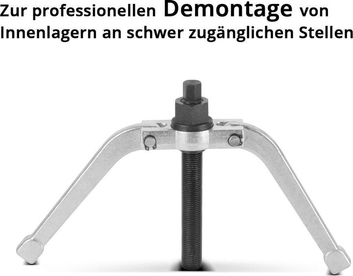 Produktbild Stahlwerk Grundloch-Innenlager-Abzieher-Satz mit Gleithammer, 3 Adaptern