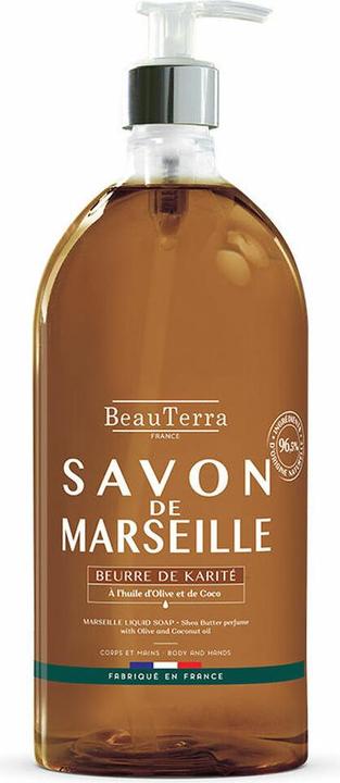 Produktbild BeauTerra Flüssigseife Marseille Karite (Flüssigseife, 1000 ml)