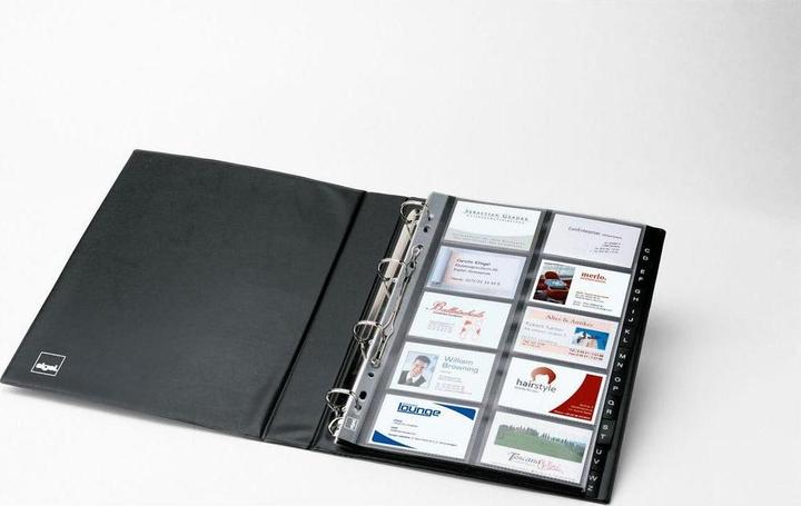 Image du produit Sigel Classeur à anneaux pour cartes de visite (A8)