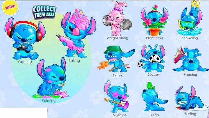 Immagine prodotto Just Play Minifigure di Lilo & Stitch Hobby Stitch