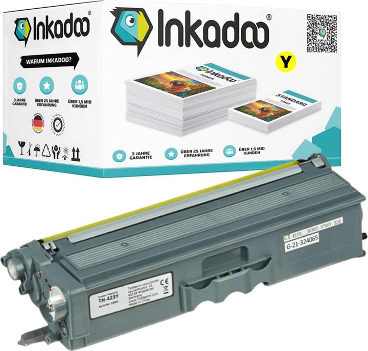 Actual product image Inkadoo Compatible toner for Brother MFC-L 8900 CDW (Y)