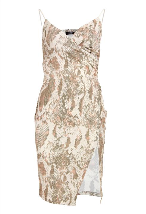 Actual product image Girls On Film Leon dress with front slit (38 D)