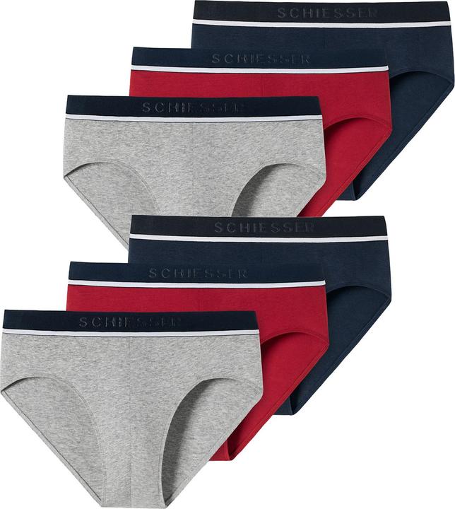 Actual product image Schiesser Briefs 95/5 Organic Cotton (M, pack of 6)