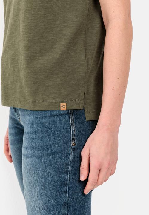 Actual product image Camel Active V-neck T-shirt made from organic cotton (XS)