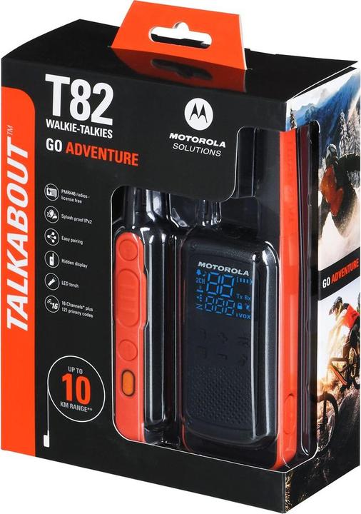 Produktbild Motorola PMR-Handfunkgerät TLKR T82 188 (10 km)