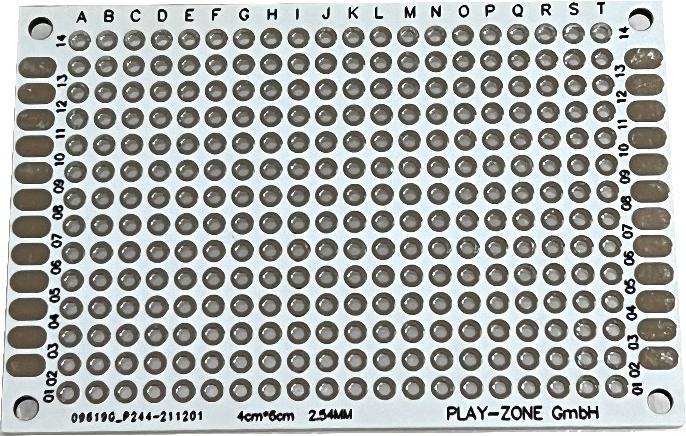 Actual product image Play-Zone Experiment board (Circuit board)