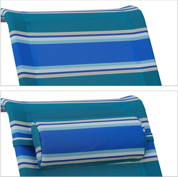 Actual product image Relaxdays Reclining beach-chair (85 cm)