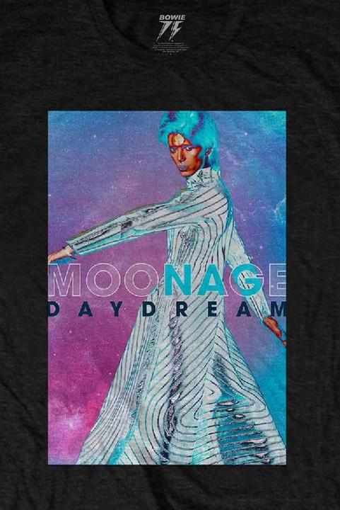Produktbild David Bowie Unisex Adult Moonage Space Cotton T-Shirt (S)
