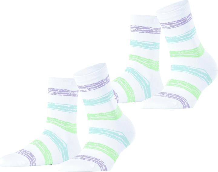 Esprit Brushed Stripes SO 2P (2er Pack, 35 - 38)