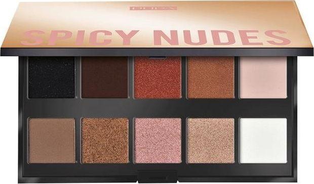 Actual product image Pupa Milano Make Up Stories Palette 001 Spicy Nudes (001 Spicy Nudes)