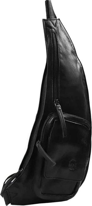 Produktbild Bear Design Bärende Design kleiner Crossbodybag / Umhängetasche Leder - Han - Schwarz