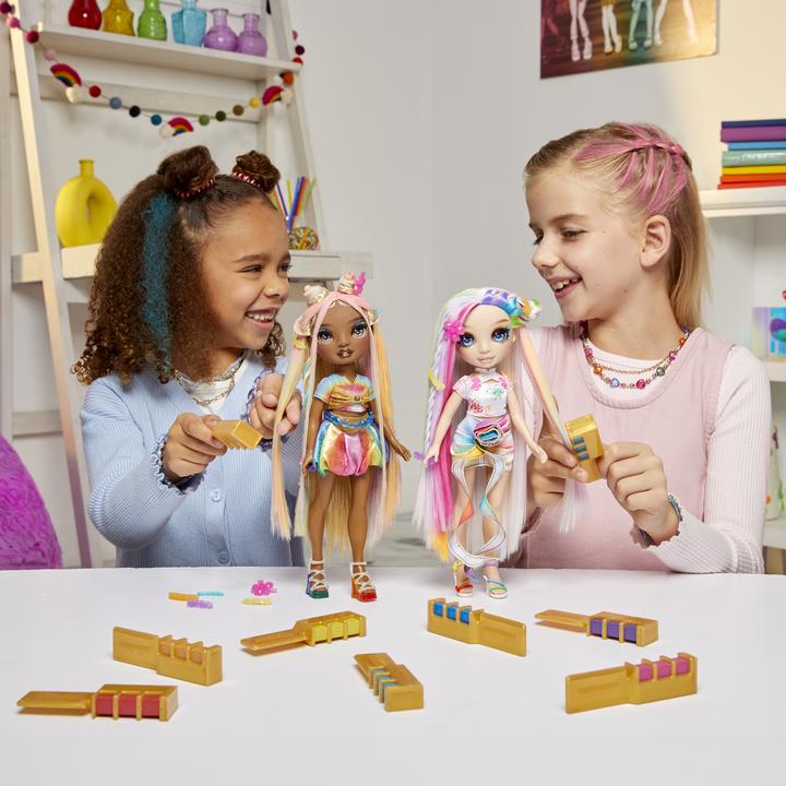 Actual product image MGA Rainbow High Hair Meline Gold