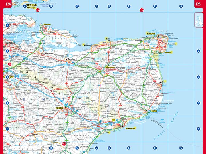 Produktbild Grossbritannien - Nordirland, Autoatlas 1:200.000 - 1:266.000, freytag & berndt