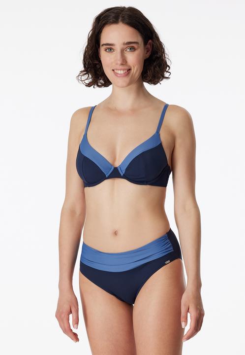 Actual product image Schiesser Aqua Sea Blossom underwired bikini (38 C)