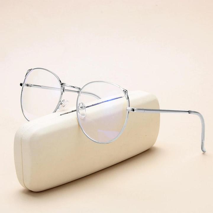 Immagine prodotto JTI Occhiali anti luce blu, orecchie da gatto - argento