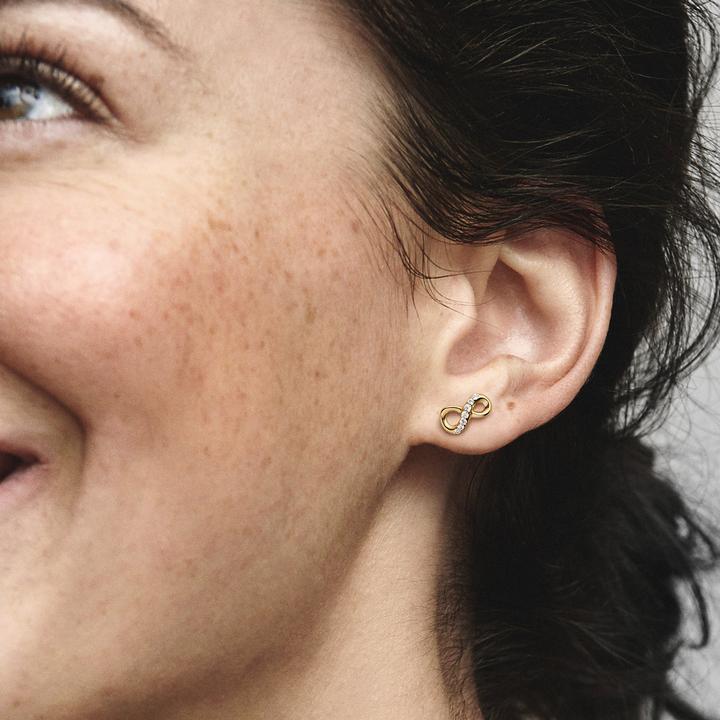 Produktbild Pandora Funkelnde Unendlichkeit Ohrstecker (Sterling Silber 925, Zirkonia)