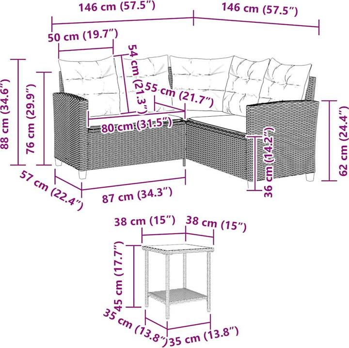 Actual product image VidaXL Psyche