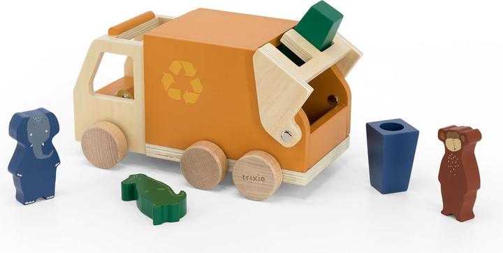 Immagine prodotto Trixie Baby Camion della spazzatura per bambini in legno