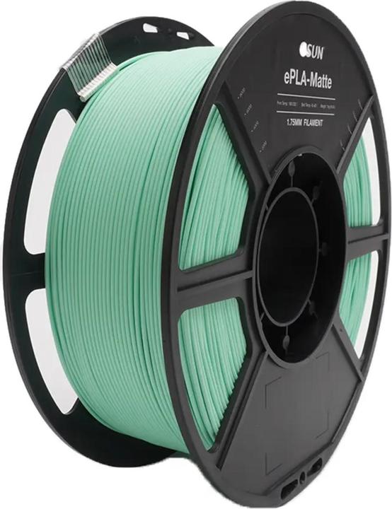 Produktbild eSUN ePLA-Matte Mint Grün Filament 1.75mm 1Kg (PLA, 1.75 mm, 1000 g, Grün)