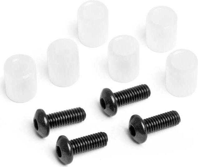 Actual product image HPI Bearing And Screw For Upper Wishbone (savage)