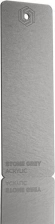 Image du produit flux Plaque acrylique - Beamo - Stone Grey (21 cm, 30 cm)