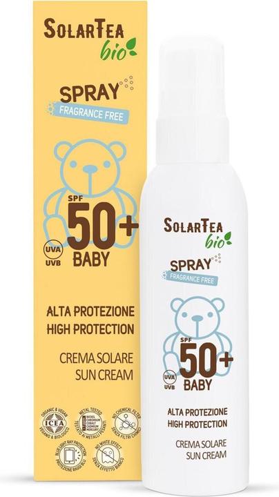 Produktbild Bema Solartea Bio Baby Sonnenschutzspray Duftstofffrei 100ml (Sonnenspray, 100 ml, 100 g)