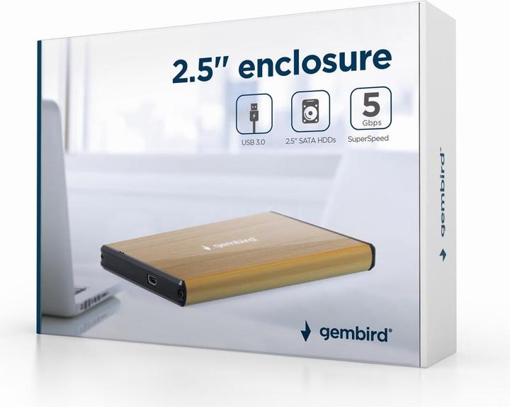 Immagine prodotto Gembird Contenitore per disco rigido USB 3.0 2.5 (2.5")