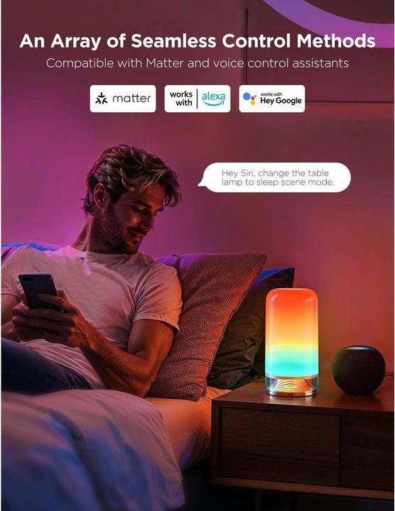 Actual product image Govee RGBICWW Table Lamp (500 lm)